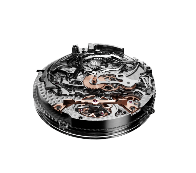 Movement: a carillon tourbillon